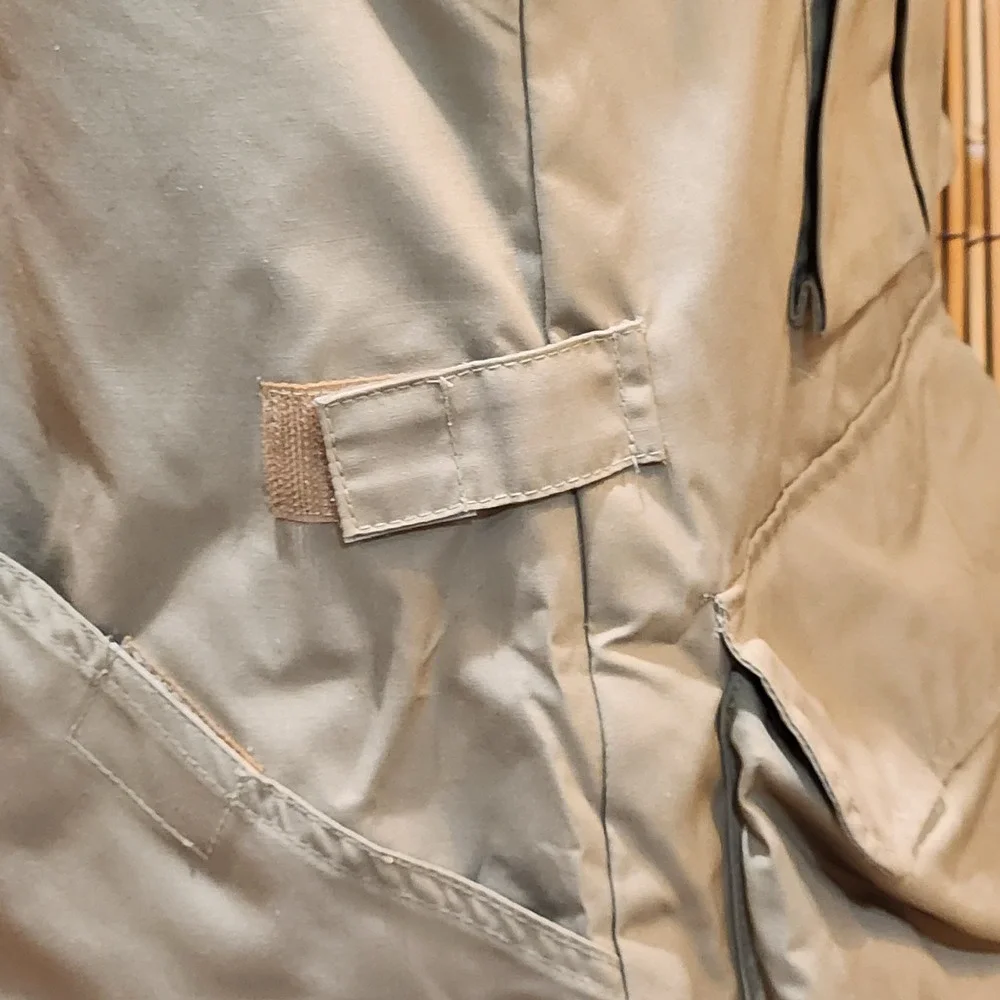 Gorpcore Utility Vest Cargo Pockets  Khaki Tan